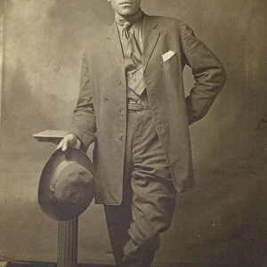 Photographic postcard of Mr. Robinson, 1918-1930. Creator: Unknown