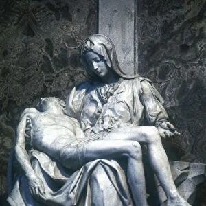Pieta, 1498-1500. Artist: Michelangelo Buonarroti