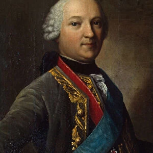 Portrait of Caspar von Saldern, (1711-1786), middle of the 18th century