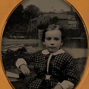 Portrait Collage, ca. 1860. Creator: Unknown
