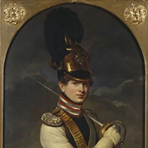 Portrait of Count Nikita Petrovich Trubetskoy (1804-1886), 1826. Artist: Kiprensky, Orest Adamovich (1782-1836)