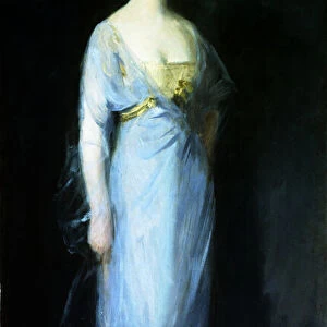 Portrait of Dorothy Wagstaff, 1911. Creator: Robert Henri