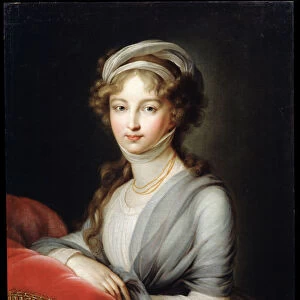 Portrait of Empress Elizabeth Alexeievna, c1795. Artist: Elisabeth Louise Vigee-LeBrun