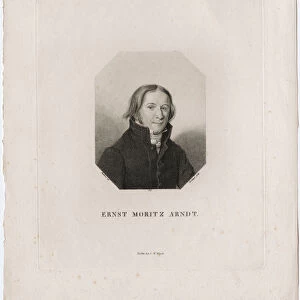 Portrait of Ernst Moritz Arndt, 1817. Artist: Bollinger, Friedrich Wilhelm (1777-1825)