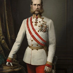 Portrait of Franz Joseph I of Austria, 1862