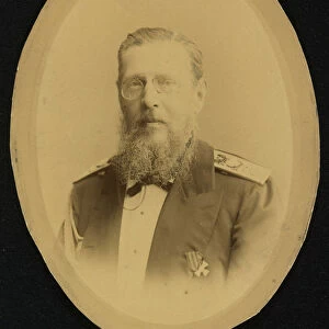 Portrait of Grand Duke Konstantin Nikolayevich of Russia (1827-1892), ca 1885