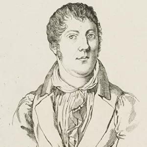 Portrait of Louis Spohr (1784-1859), c. 1830. Creator: Anonymous