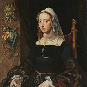 Portrait of Machtelt Suijs, c. 1540-1545. Creator: Maerten van Heemskerck (Dutch, 1498-1574)