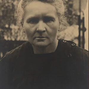 Portrait of Marie Curie (1867-1934) Artist: Anonymous