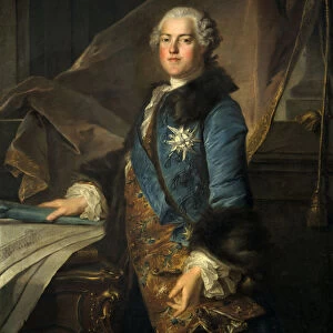 Portrait of the Marquis of Marigny, 1755. Artist: Louis Tocque