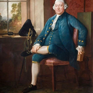 Portrait Of Matthew Hale (1728-86), 1763. Creator: Thomas Gainsborough