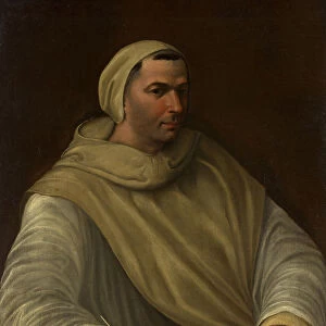Portrait of an Olivetan Monk. Creator: Baldassare Peruzzi