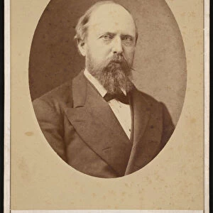 Portrait of Othniel Charles Marsh (1831-1879), Circa 1875. Creator: William Notman