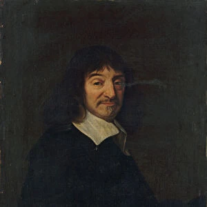 Portrait of the philosopher ReneDescartes (1596-1650). Creator: Anonymous