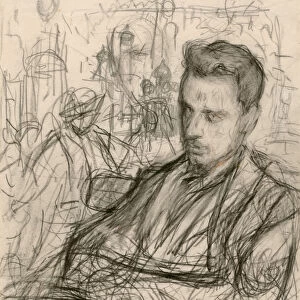 Portrait of the poet Rainer Maria Rilke (1875-1926), ca 1922-1924