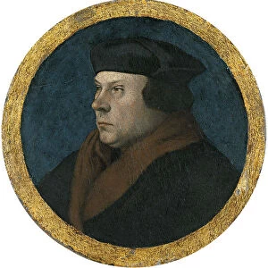 Portrait of Thomas Cromwell. Artist: Holbein, Hans, the Younger (1497-1543)