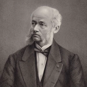 Portrait of the violinist and composer Henri Vieuxtemps (1820-1881), 1895. Creator: Anonymous