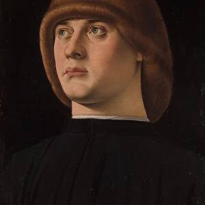 Portrait of a Young Man, 1480s. Creator: Jacometto Veneziano