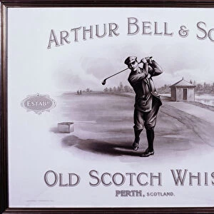 Poster for Arthur Bell and Sons Old Scotch Whisky, c1900