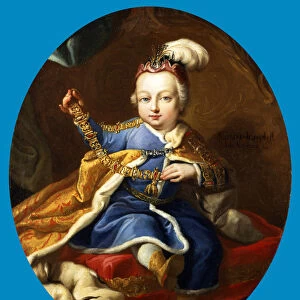 Prince Joseph, future Emperor Joseph II of Austria as a child, 18th century. Artist: Martin van Mytens II