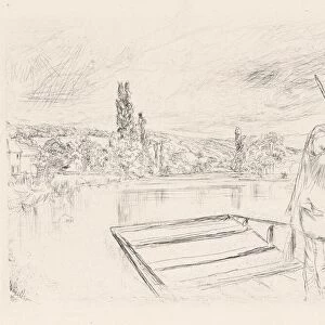 The Punt, 1861 (published 1862). Creator: James Abbott McNeill Whistler