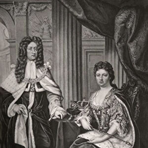 Queen Anne and Prince George of Denmark, late 17th or early 18th century (1906)