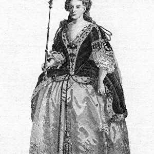 Queen Caroline, Queen Consort of George II. Artist: Caroline of Ansbach