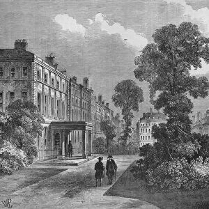 Queen Square, Bloomsbury, London, 1810 (1878)