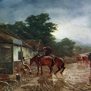 A Rainy Day, 1870, (1912). Artist: Peter Graham