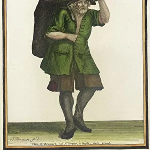 Recueil des modes de la cour de France, Le Charbonier, after 1674. Creators: Jean-Baptiste Bonnart, Nicolas Bonnart