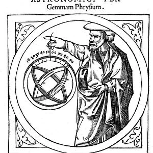 Reiner Gemma Frisius, Dutch astronomer, geographer, cartographer and mathematician, 1539