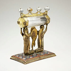 Reliquary Monstrance, Limoges, 1300 / 1400. Creator: Unknown
