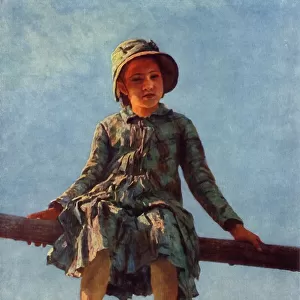 Restless Soul (Portrait of the Artists Daughter, V. I. Repina), 1884, (1965). Creator