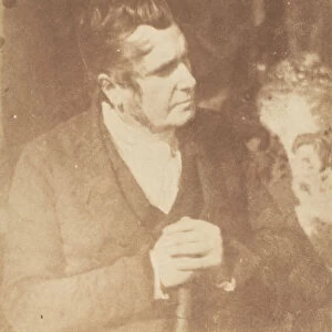 Rev. Robert Aitken, Dundee, 1843-47. Creators: David Octavius Hill, Robert Adamson