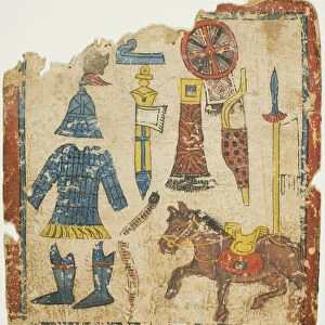 Ritual Objects, from a Set of Initiation Cards (Tsakali), 14th / 15th century