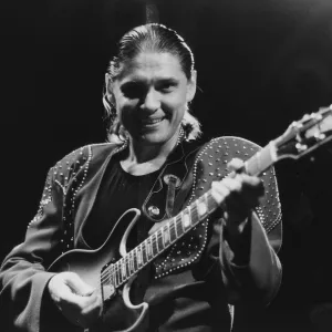 Robben Ford, The Grand, Clapham, Londra, 1993. Creatore: Brian Foskett Robben Ford, The Grand, Clapham, Londra, 1993. Creatore: Brian Foskett
