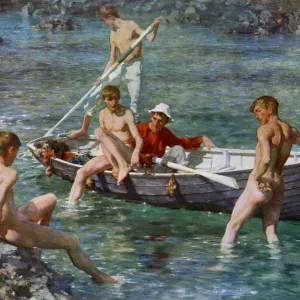 Rubie, Gold und Malakit, 1902,(1912). Künstler: Henry Scott Tuke
