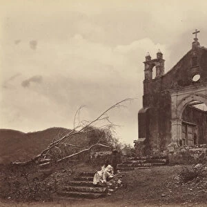 Ruins of the Church of San Miguel, Panama, 1877. Creator: Eadweard J Muybridge