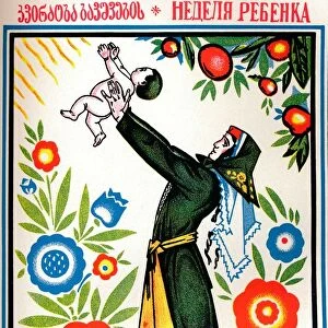 Russian health poster, c1935