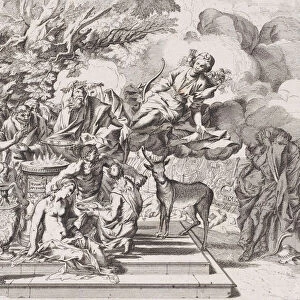 The sacrifice of Iphigenia, 1650-1700. Creator: Attributed to Arnold van Westerhout