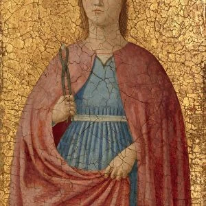Saint Apollonia, c. 1455 / 1460. Creator: Piero della Francesca