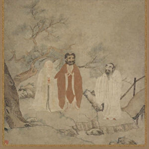 Sakyamuni, Laozi and Confucius, Between 1368 and 1644. Artist: Chinese Master