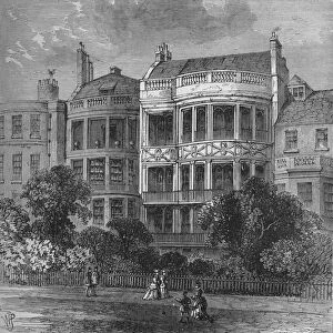 Samuel Rogers house, Green Park front, Westminster, London, c1854 (1878)