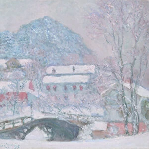Sandvika, Norway, 1895. Creator: Claude Monet
