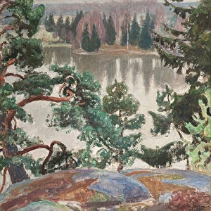 Sarvikallio, 1916. Artist: Halonen, Pekka (1865-1933)
