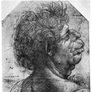 Scaramuccia, 1500-1505 (1954). Artist: Leonardo da Vinci