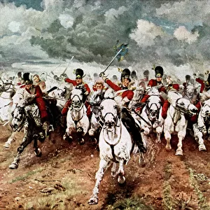 Battle of Waterloo Jigsaw Puzzle Collection: Infantry