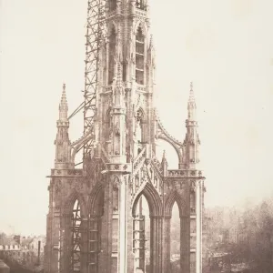 Scott Monument Print, Edinburgh, 1844 Scott Monument Print, Edinburgh, 1844