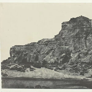 Seconde Cataracte, Dgebel-Aboucir; Nubie, 1849 / 51, printed 1852. Creator: Maxime du Camp