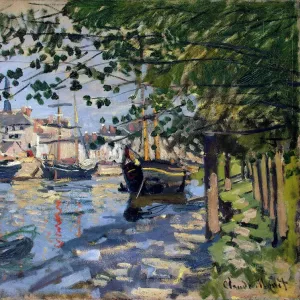 Seine at Rouen, 1872. Artist: Claude Monet